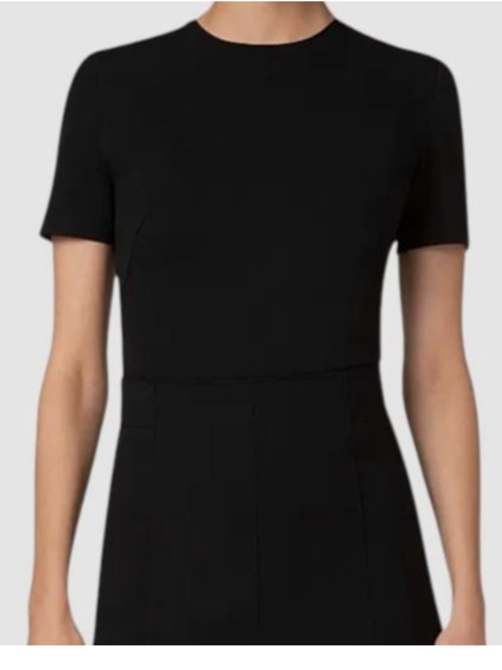Akris Punto Classic Wool Back Zip Top Size 12